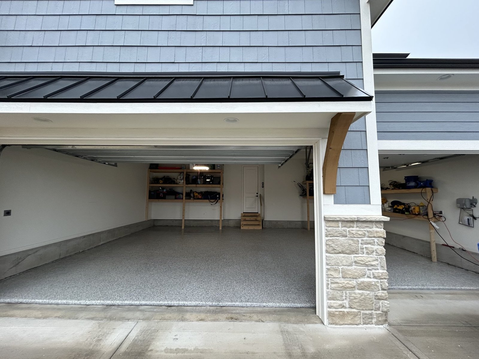 Professional epoxy floor coating